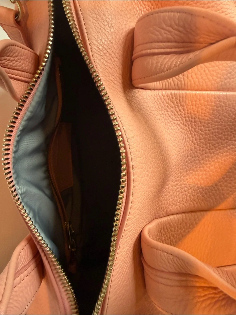 Authentic Alexander Wang Rocco Satchel Blushed Pink Pebbled Leather
